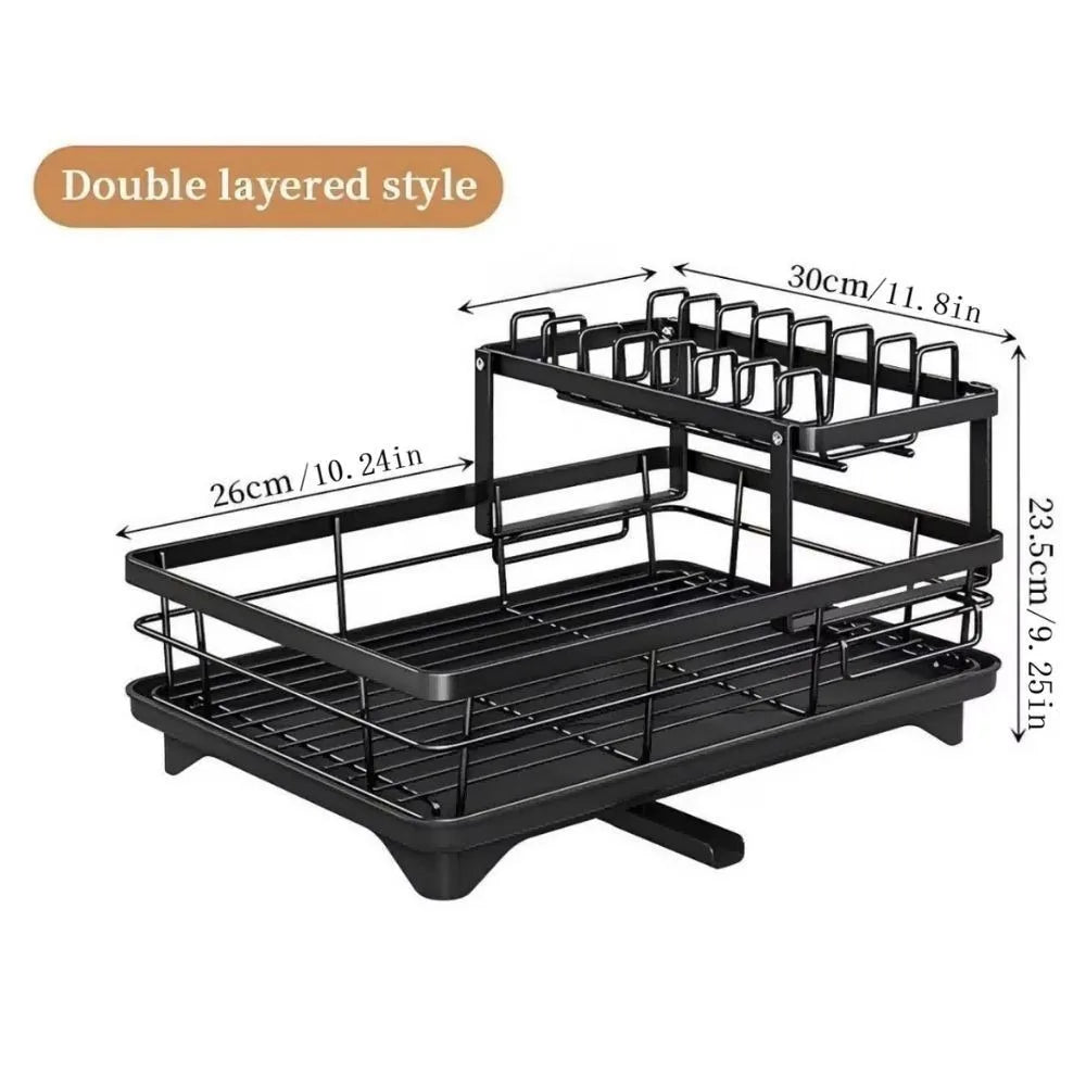 Dish Rack with Cutting Board