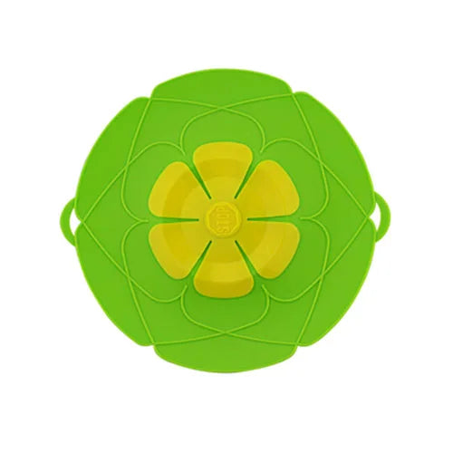 Silicone Flower Spill-Stop Pot Lid