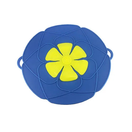 Silicone Flower Spill-Stop Pot Lid
