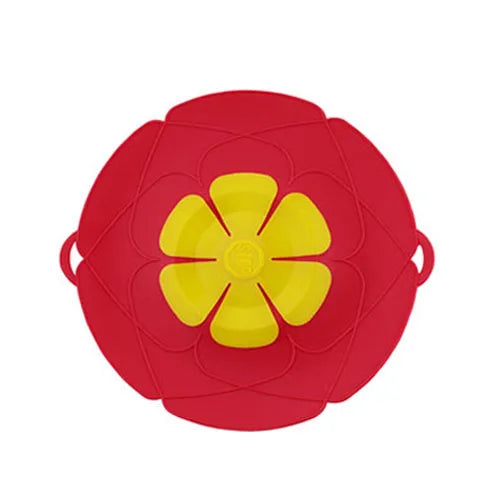 Silicone Flower Spill-Stop Pot Lid