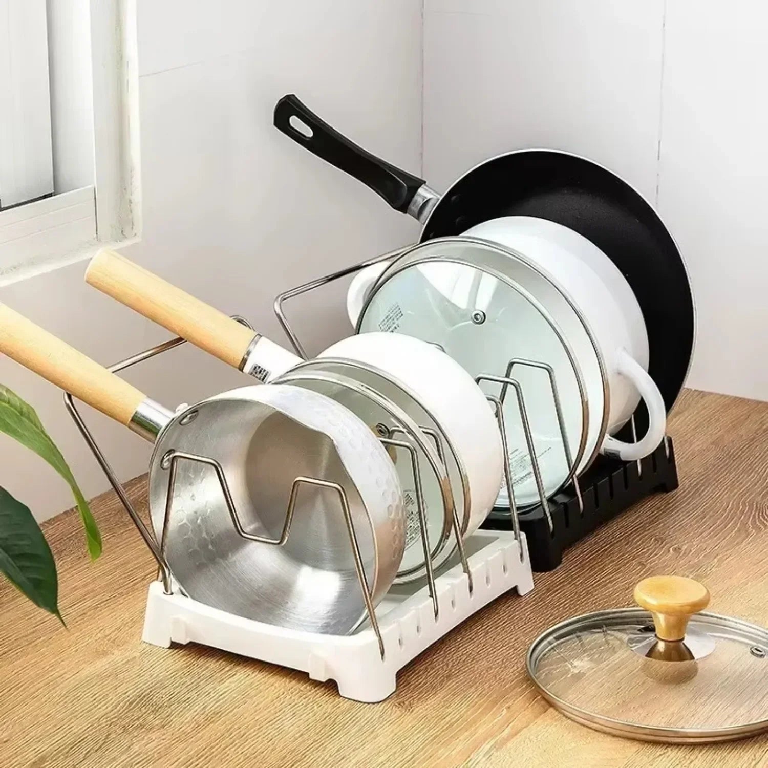 Magnetic Spice Rack with 6 Jars