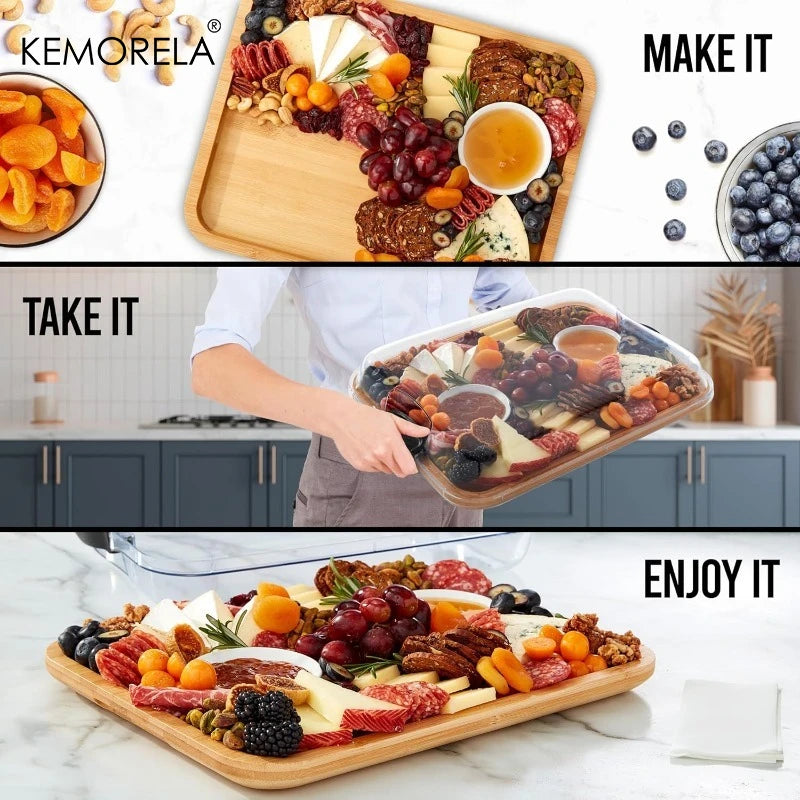 Charcuterie Board with Dome