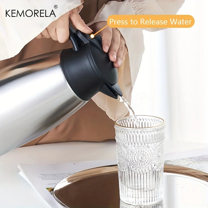 Stainless Steel Thermal Coffee Carafe (1.5L/2L)