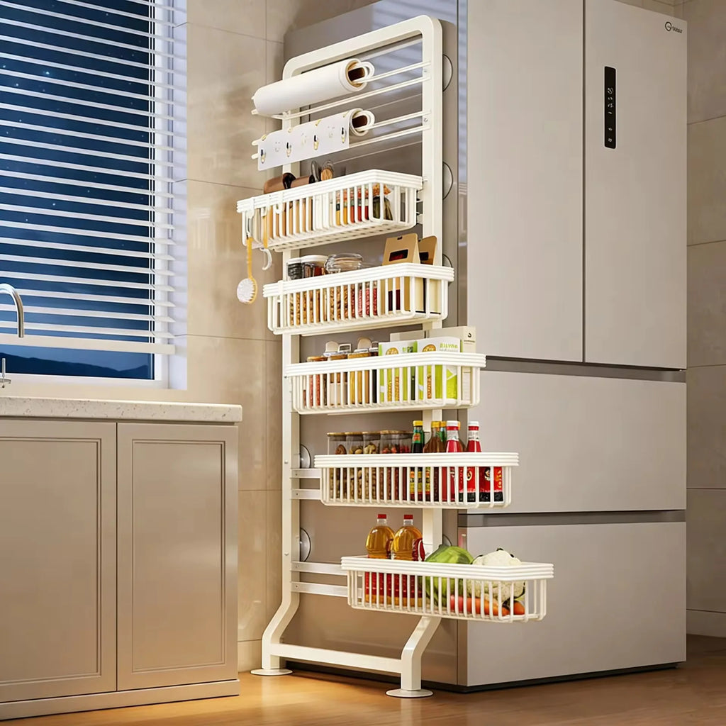 Fridge Gap Storage Rack