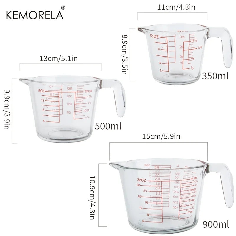 Borosilicate Glass Measuring Cup
