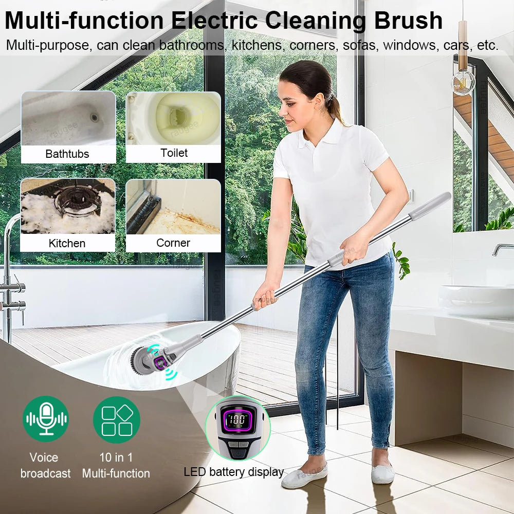 Electric Spin Scrubber