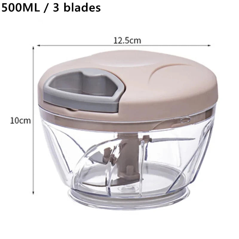 Manual Food Chopper – Chop Onions Without Tears