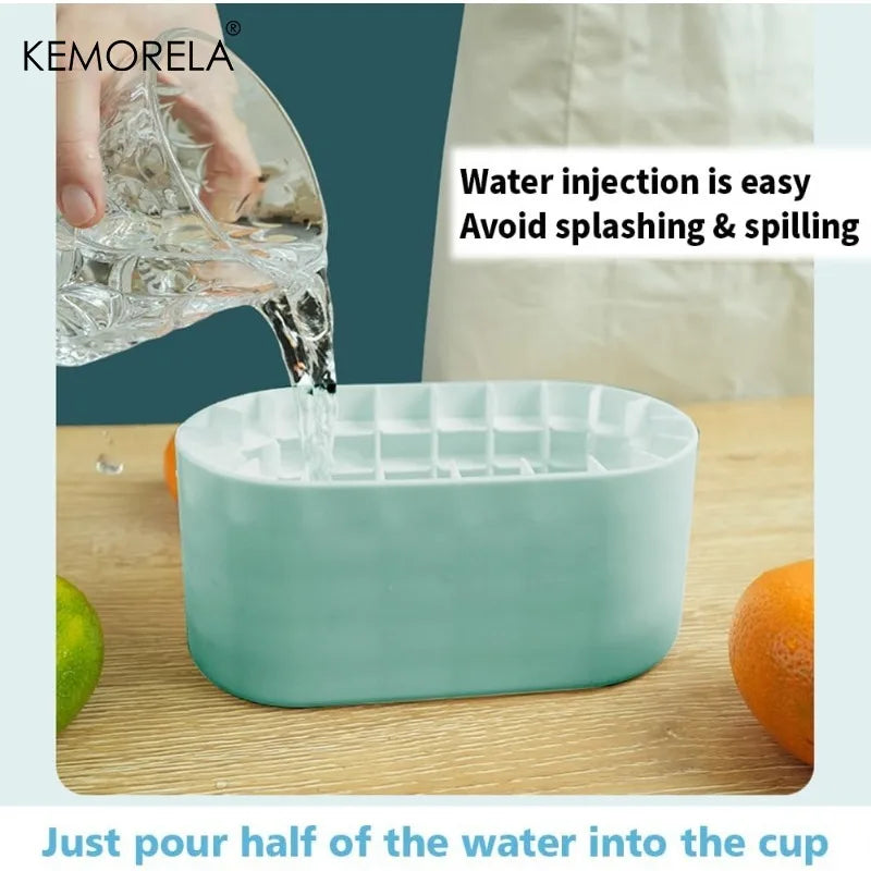 Silicone Ice Cube Maker Bucket