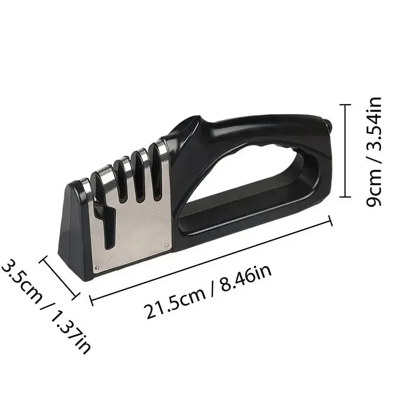 Portable 4-Stage Knife Sharpener