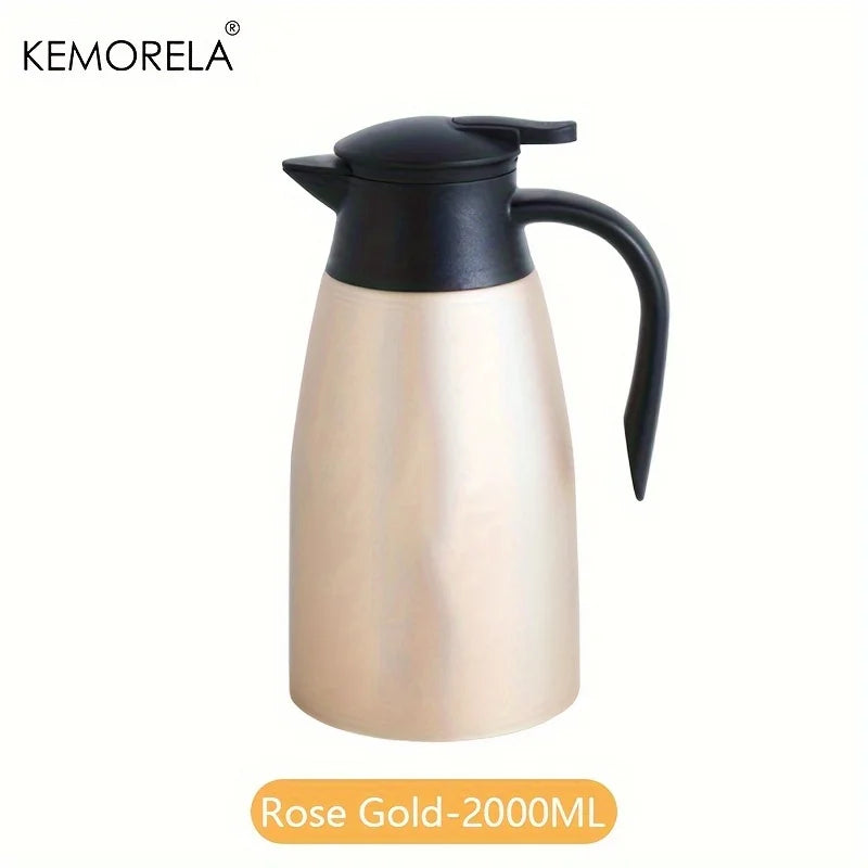 Stainless Steel Thermal Coffee Carafe (1.5L/2L)