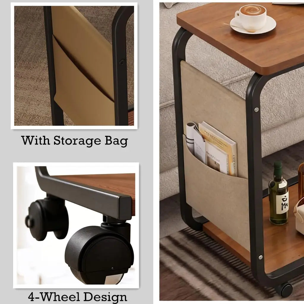 C-Shaped Side Table
