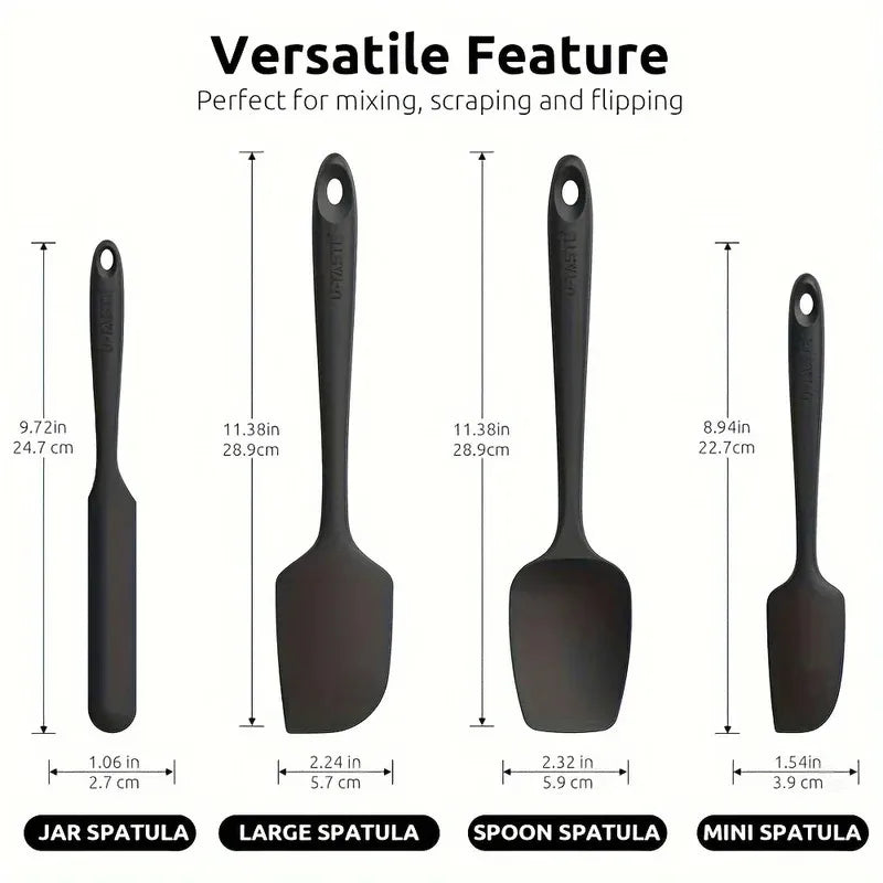 Spatula Set with Scraper