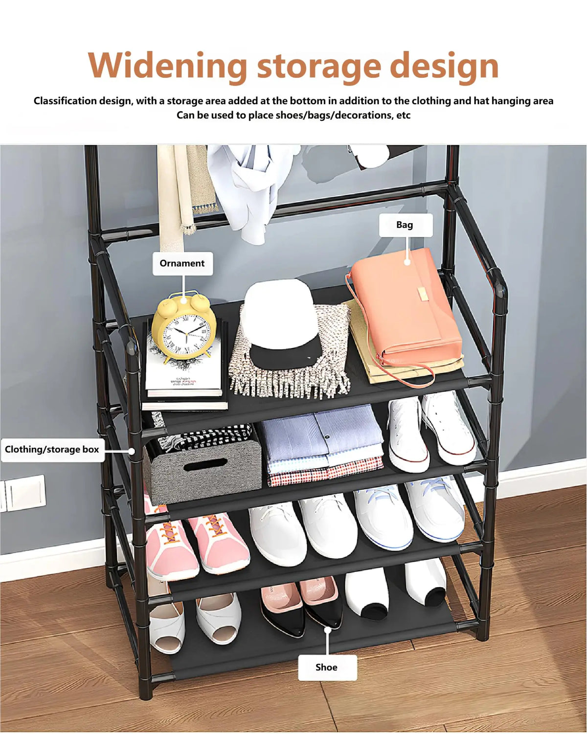 Vertical Shoe Rack