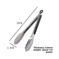Stainless Steel BBQ Food Tongs