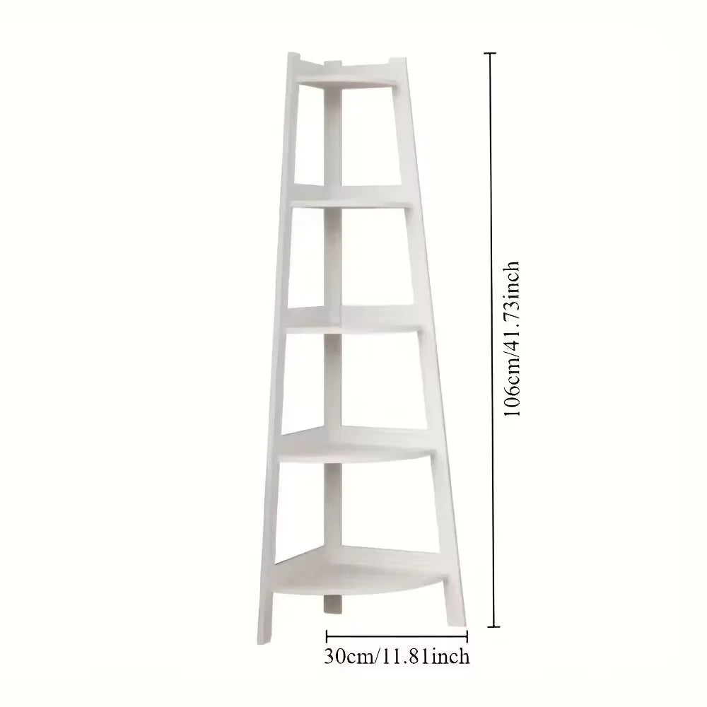 Corner Ladder Shelf