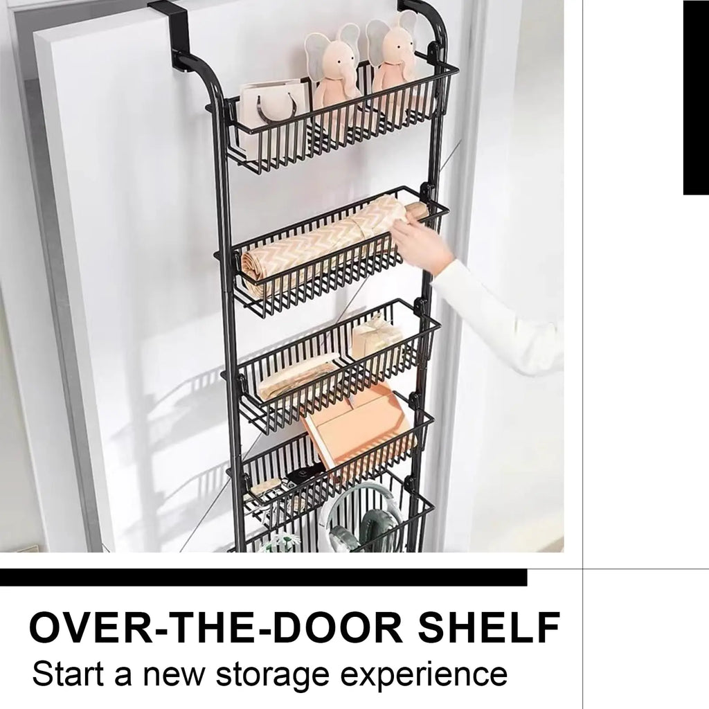 Over-Door Metal Storage Organizer