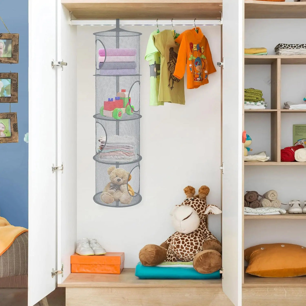 Mesh Hanging Storage Basket