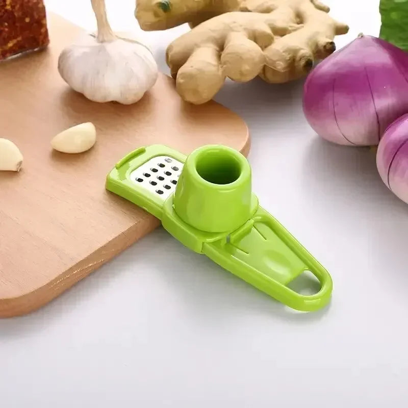 Manual Garlic Press & Grinder