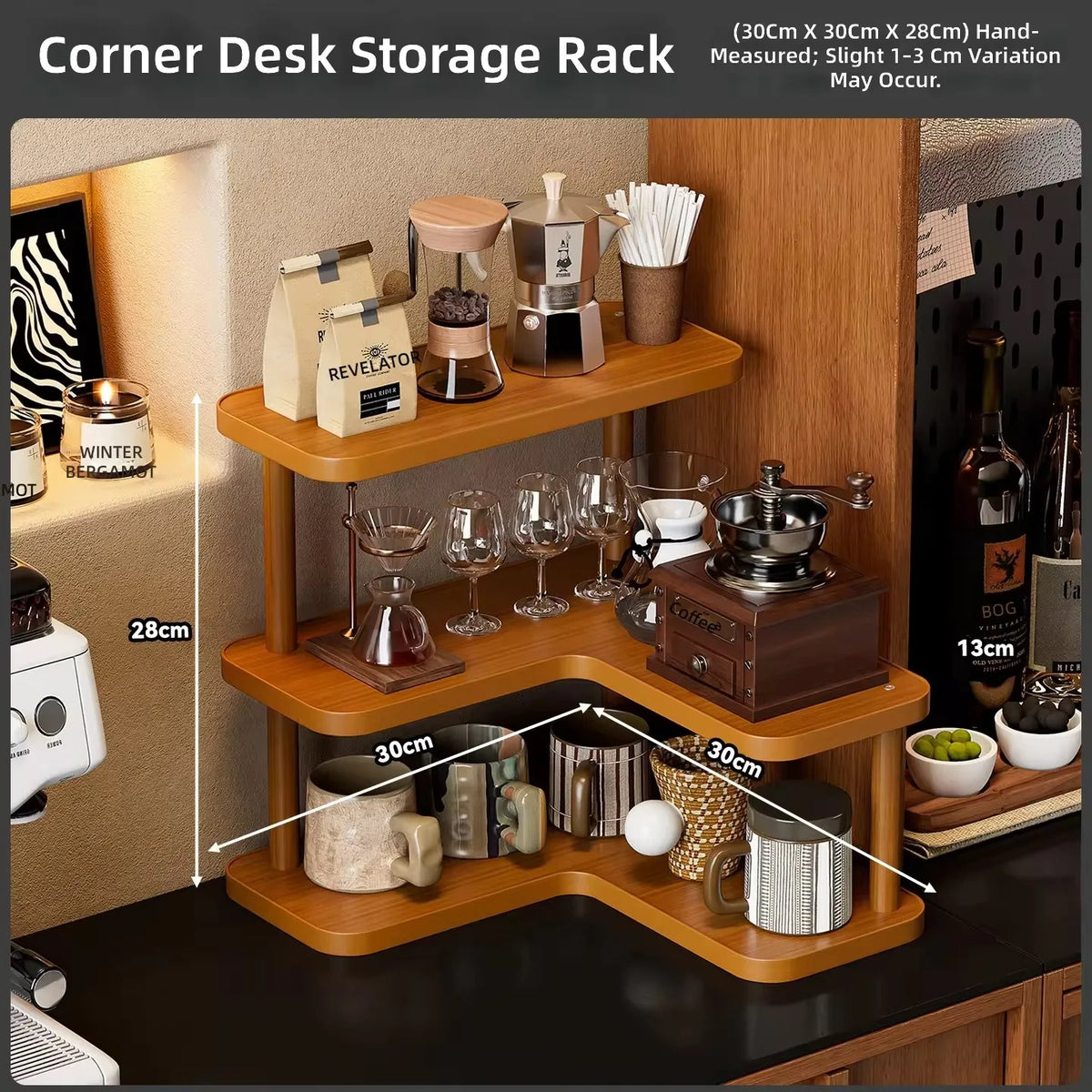 Corner Mug Organizer