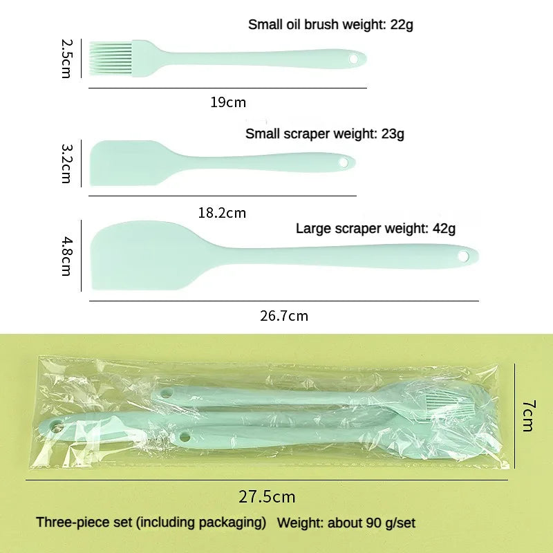 3-Piece Silicone Baking Set