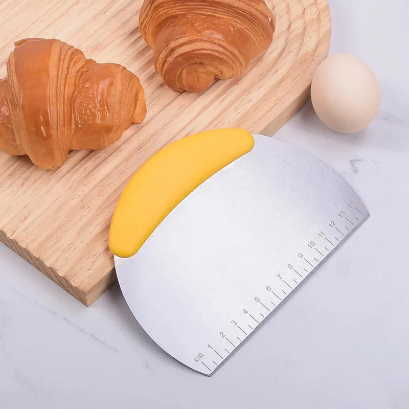 Stainless Steel Pastry Cutter & Scraper