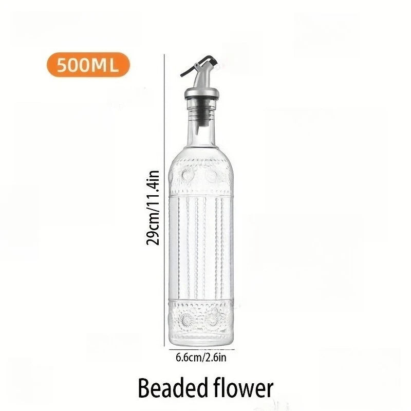 Embossed Olive Oil Bottle