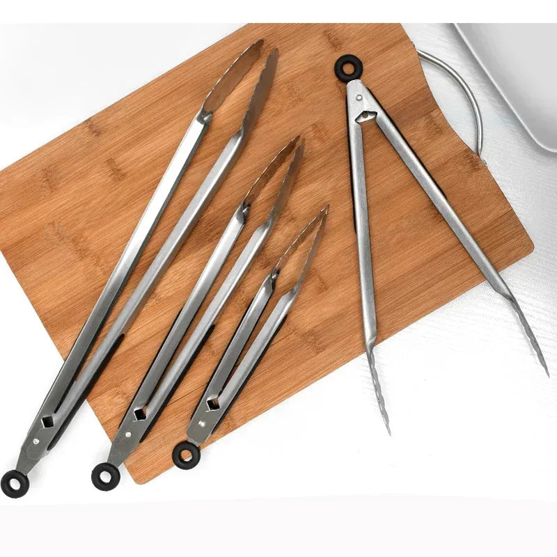 Stainless Steel BBQ Grill Tongs