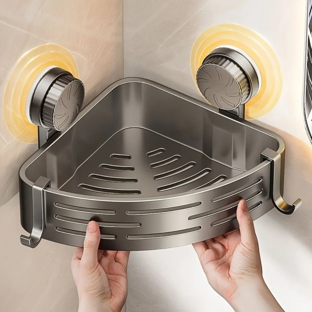 Suction Corner Shelf