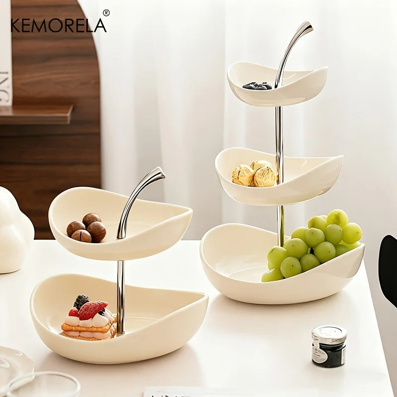 Ceramic Fruit Display Stand