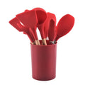 Wooden Handle Utensil Set