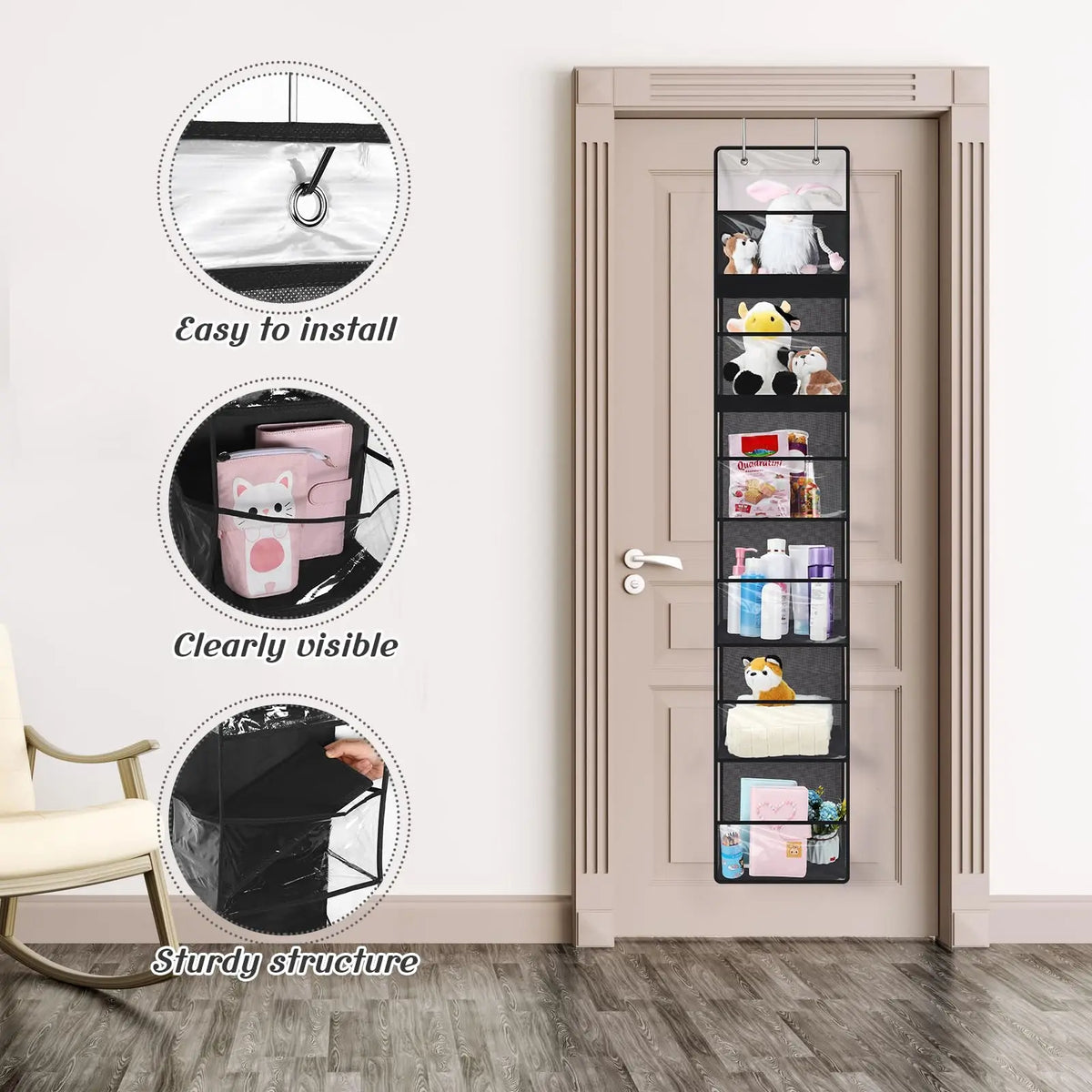 Over-Door Hanging Organizer
