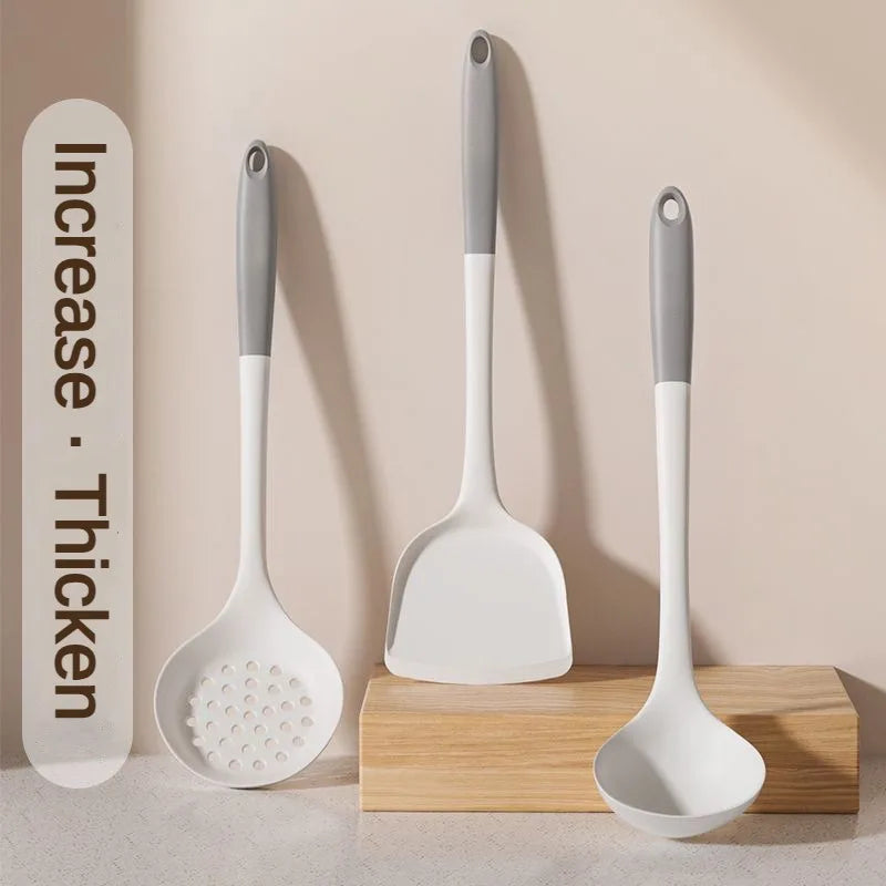 Silicone Spatula & Soup Spoon Set