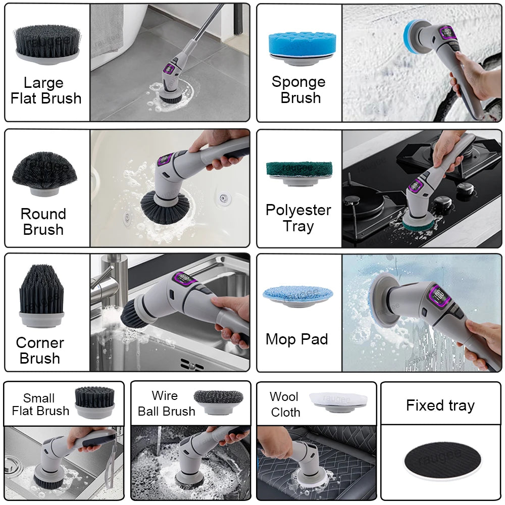 Electric Spin Scrubber