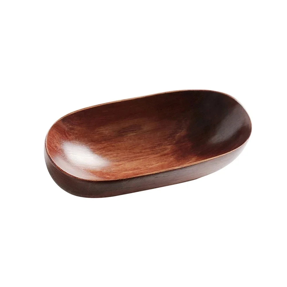 Oval Wooden Serving Tray