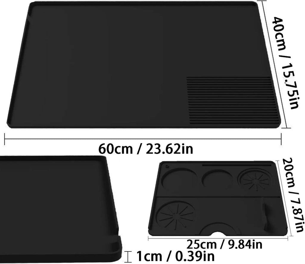 3-in-1 Silicone Coffee Mat