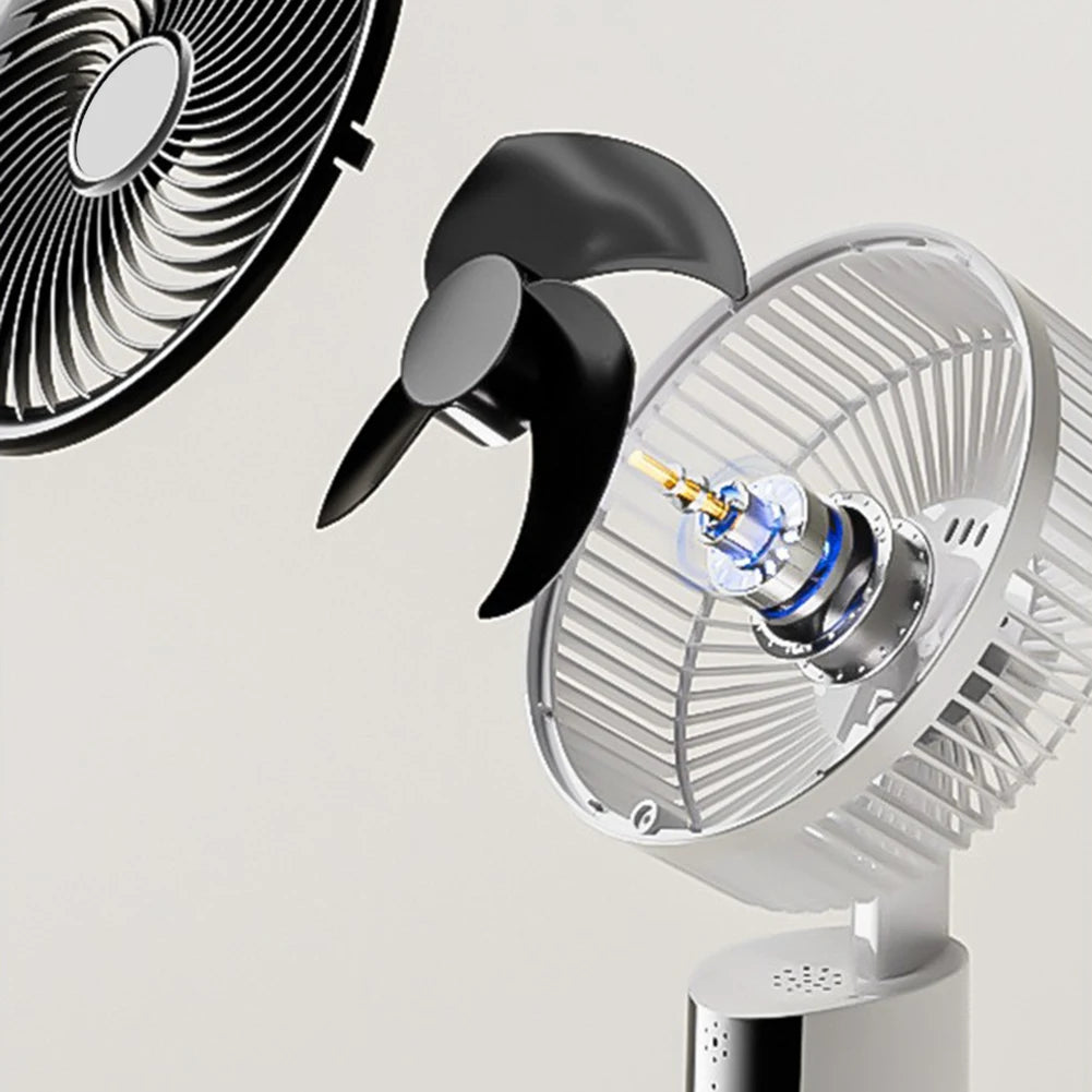 Rechargeable Standing Floor Fan
