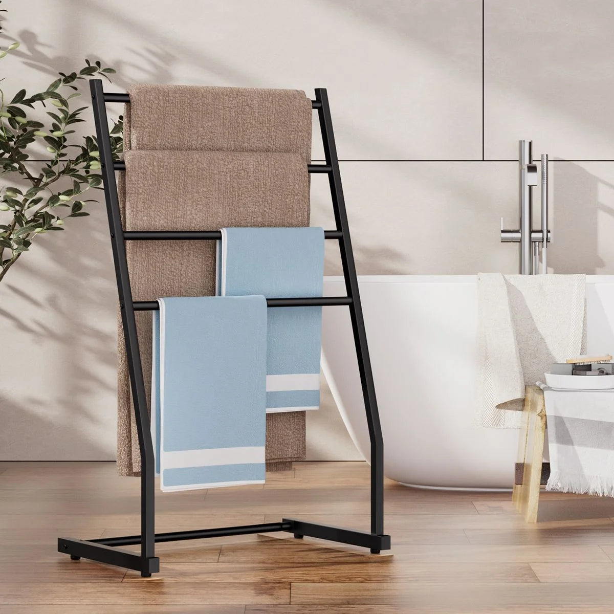 4-Tier Freestanding Towel Rack