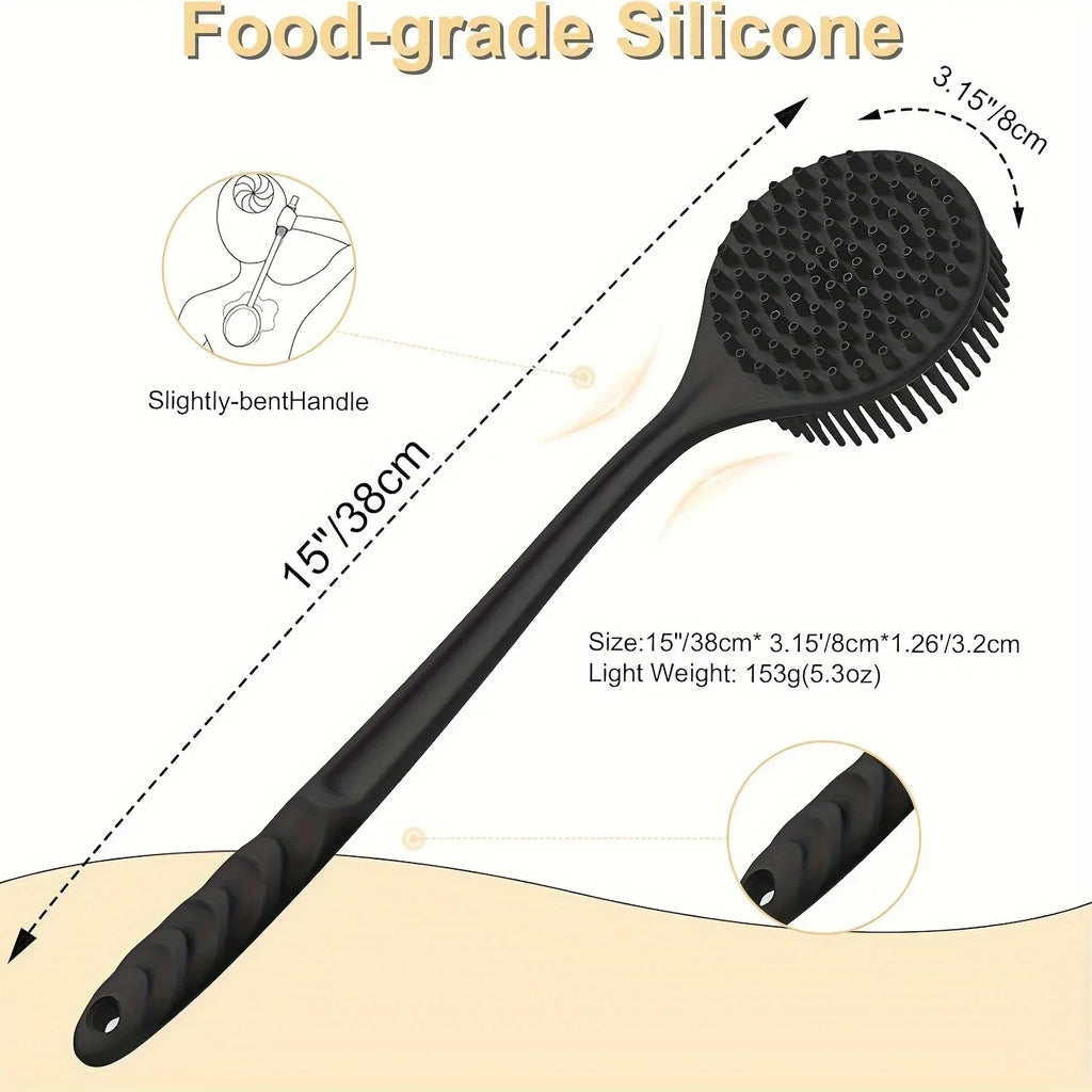Silicone Back Scrubber Brush
