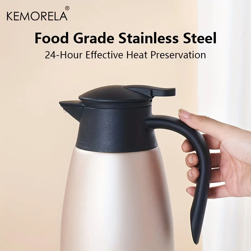 Stainless Steel Thermal Coffee Carafe (1.5L/2L)
