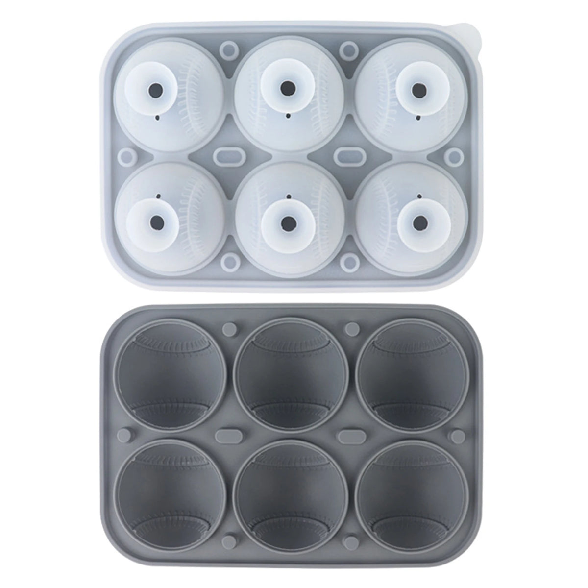 Baseball Ice Sphere Mold (6 Balls)