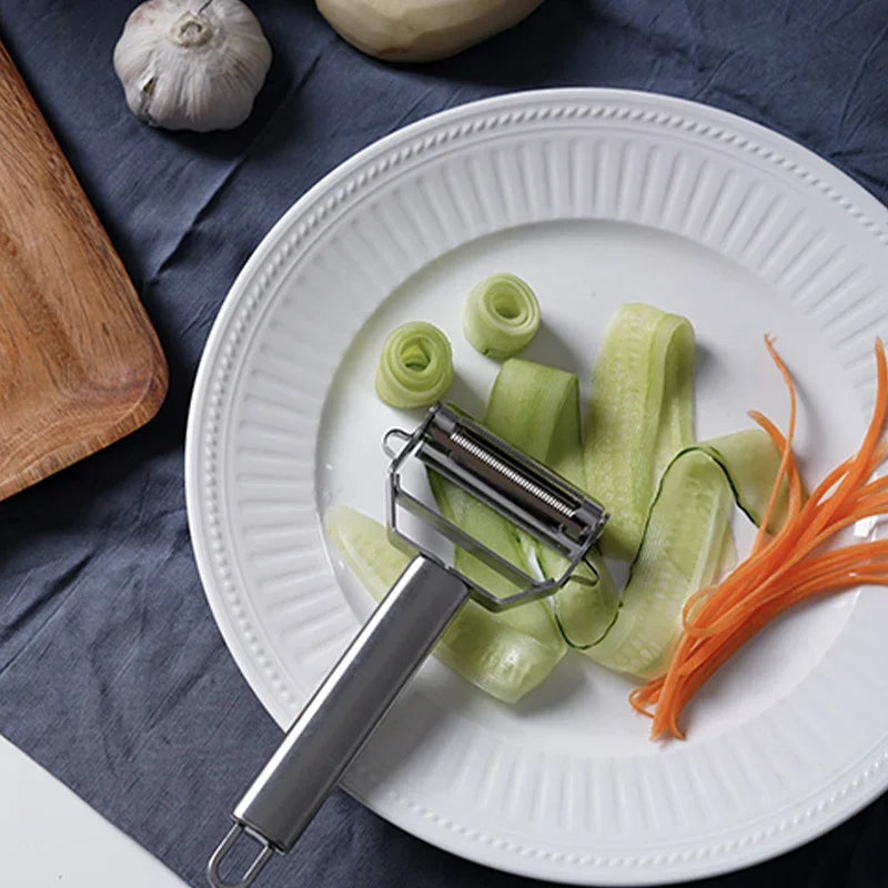Dual-Blade Vegetable Peeler & Slicer