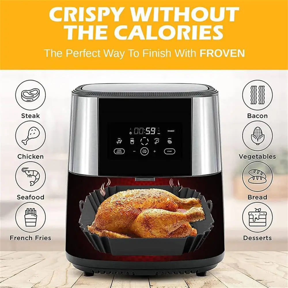 Reusable Square Air Fryer Liner