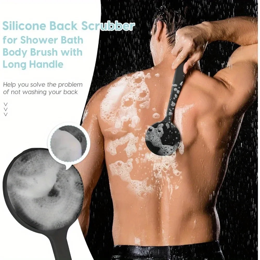 Silicone Back Scrubber Brush