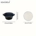 Japanese Cast Iron Charcoal Stove with Grill Grate