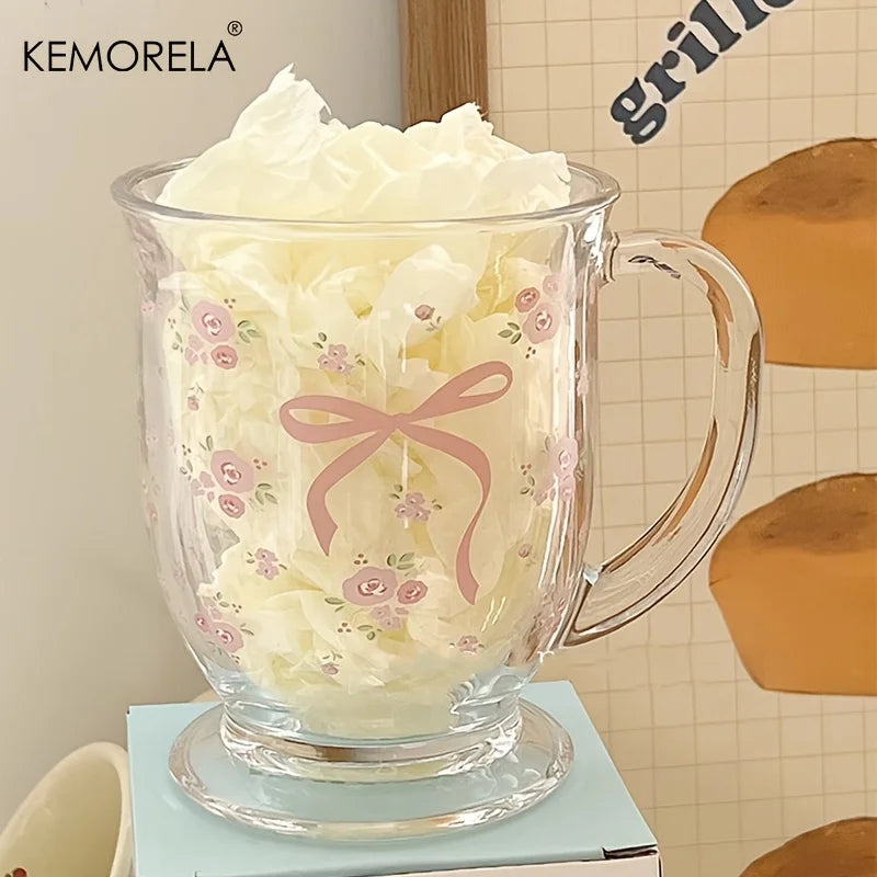 Floral Bow Coffee Mug