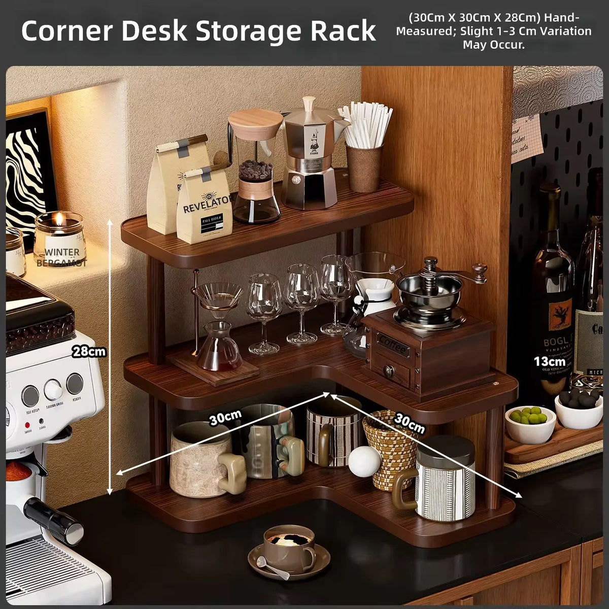 Corner Mug Organizer