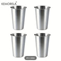 Stainless Steel Stackable Pint Cup Set (Set of 6, 500ml)