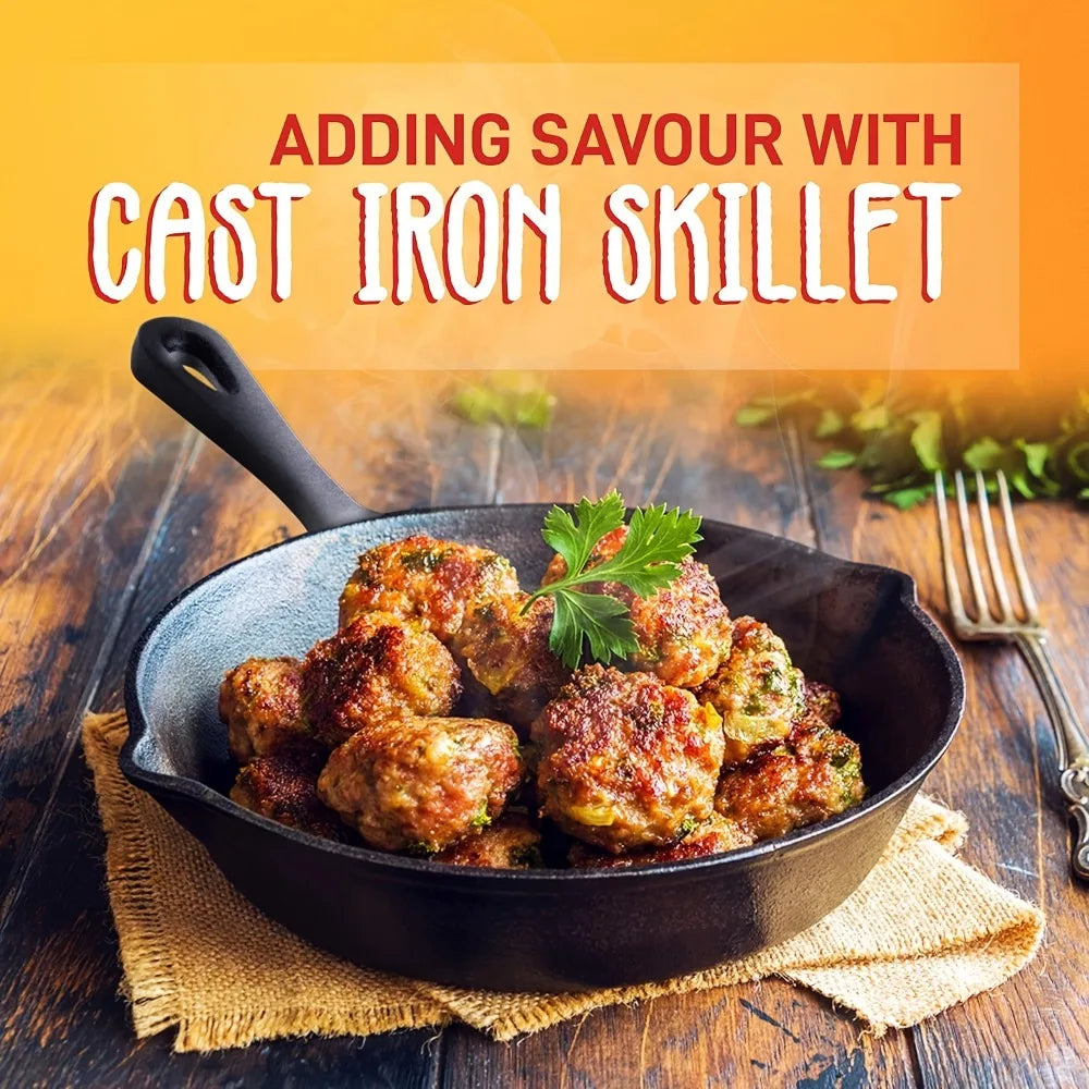 3-Piece Cast Iron Skillet