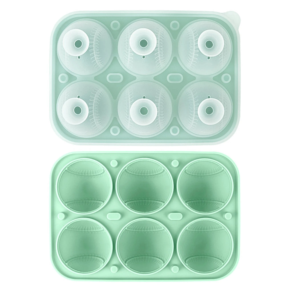 Baseball Ice Sphere Mold (6 Balls)
