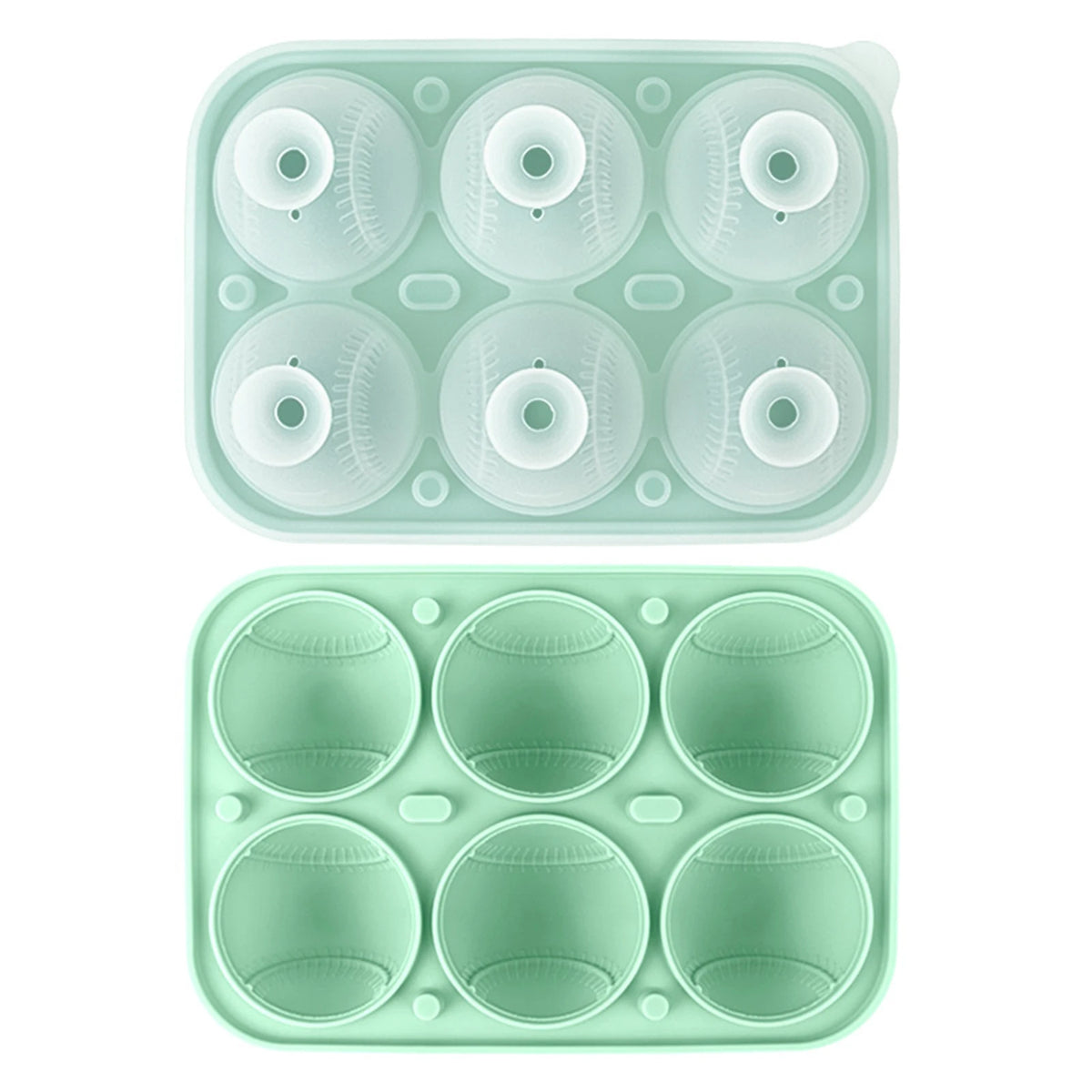 Baseball Ice Sphere Mold (6 Balls)
